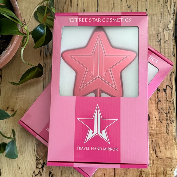NIB Jeffree Star Red Hand Mirror - Picture 1 of 5